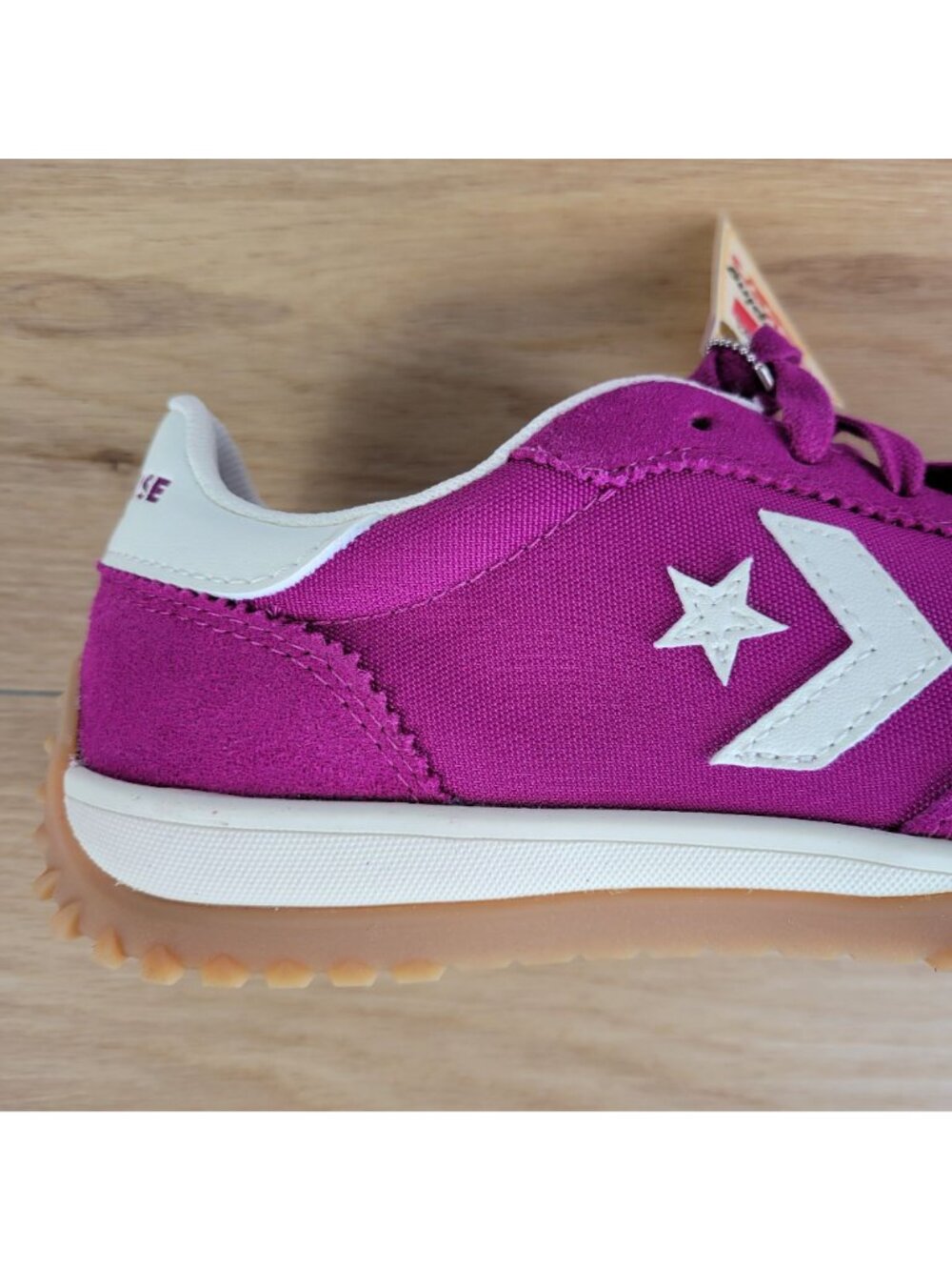⭐Converse Run Star Trainer Ox Suede Sz 6 Men's Shoes Sneakers Violet A13361C New - Picture 9 of 10
